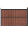 12 Foot Nobleman Solid Partition